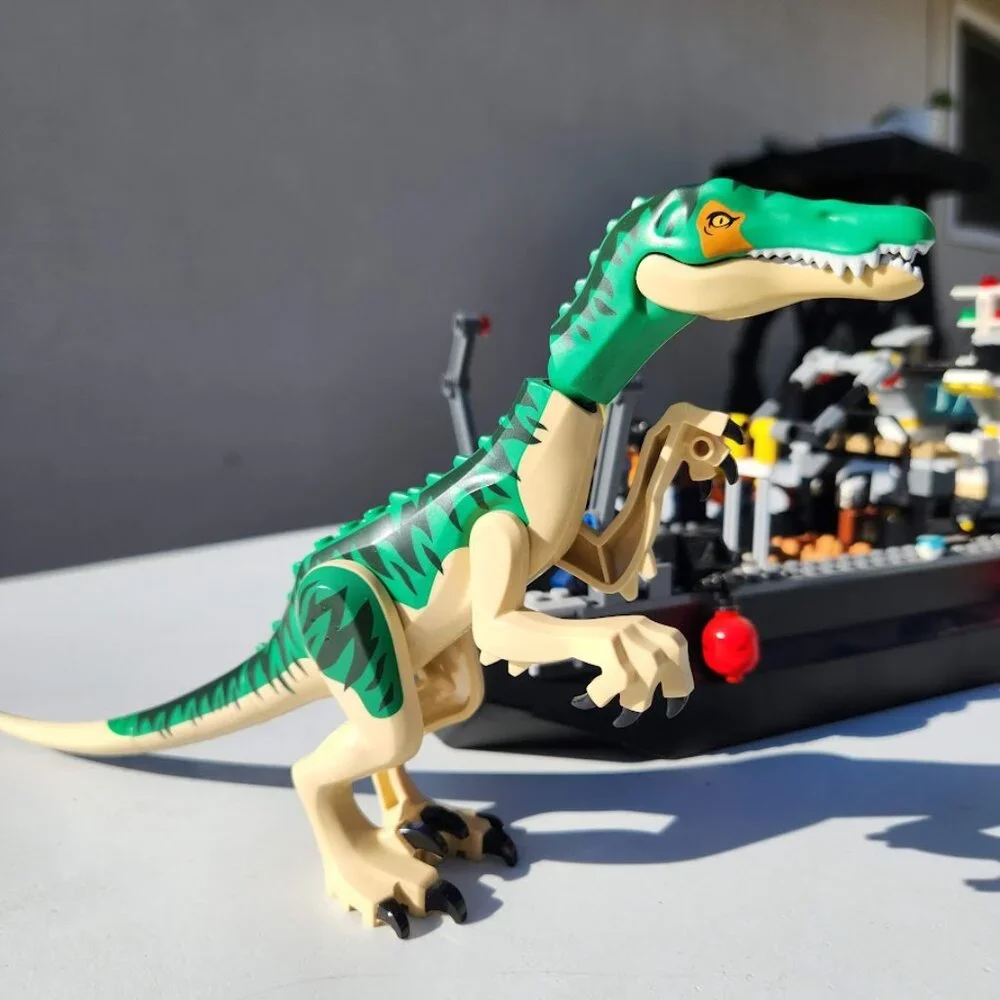 LEGO Jurassic World Park Baryonyx Dinosaur Boat Escape 76942 Building Set Set, B